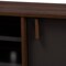 Baxton Studio Samuel Mid-Century Modern Brown and Dark Grey Finished TV Stand 148-8669 - alternate 5